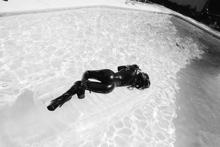 I love wearing latex in the pool! Photo by Erik Tranberg posted by goth_charlotte