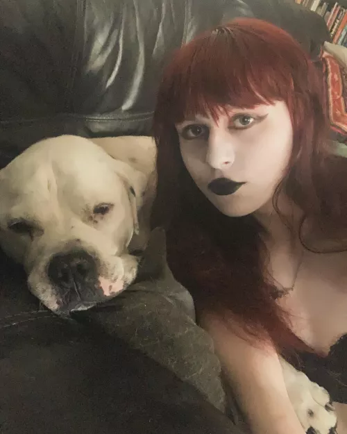 just a goth boy and his dog🦇 by punishedsauce