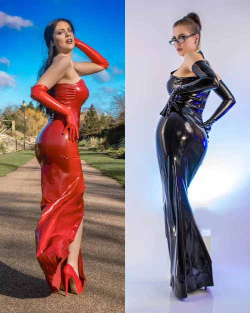 Made both ball grown dresses, which do you prefer?!  by purple_muffinz