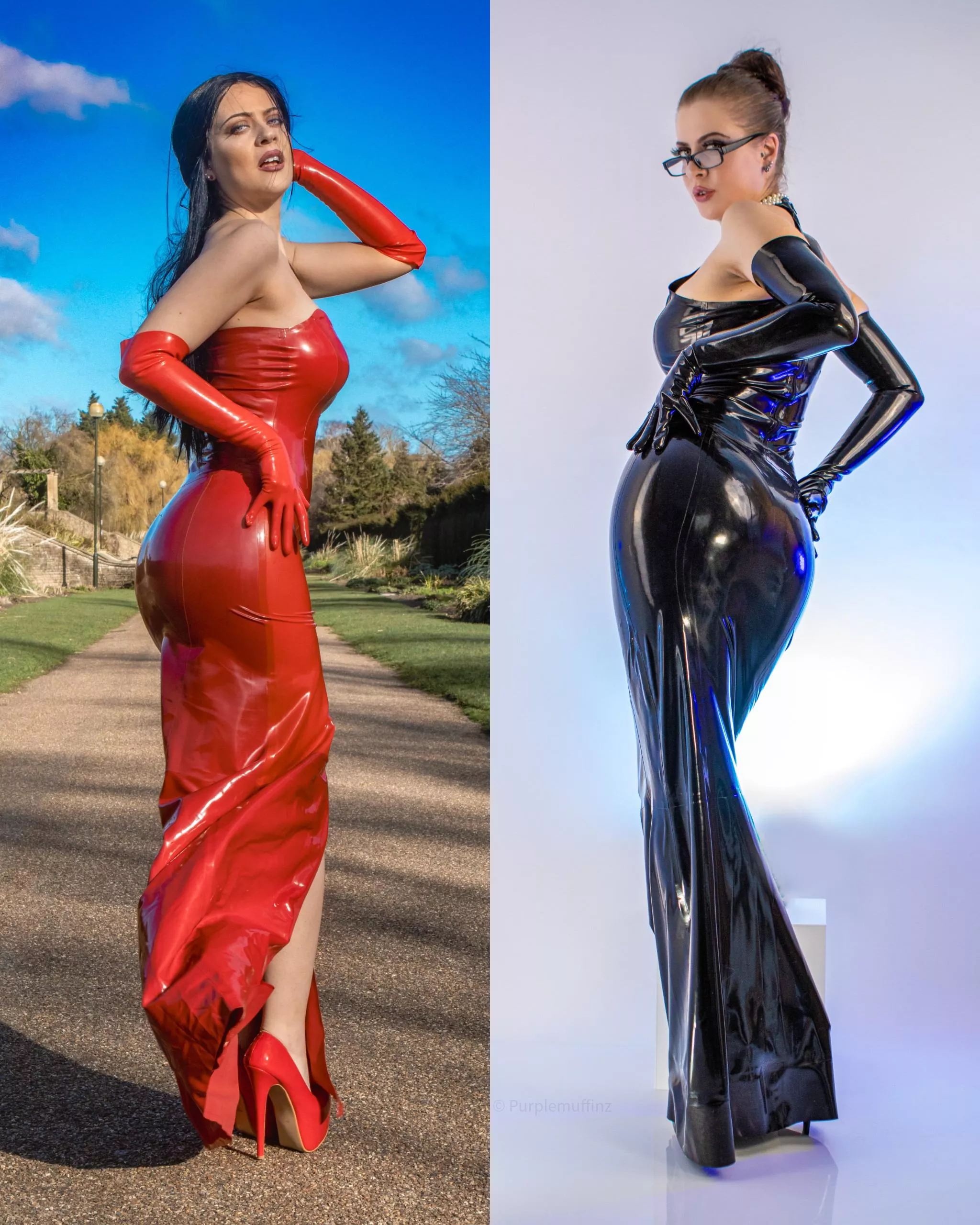 Made both ball grown dresses, which do you prefer?!  posted by purple_muffinz