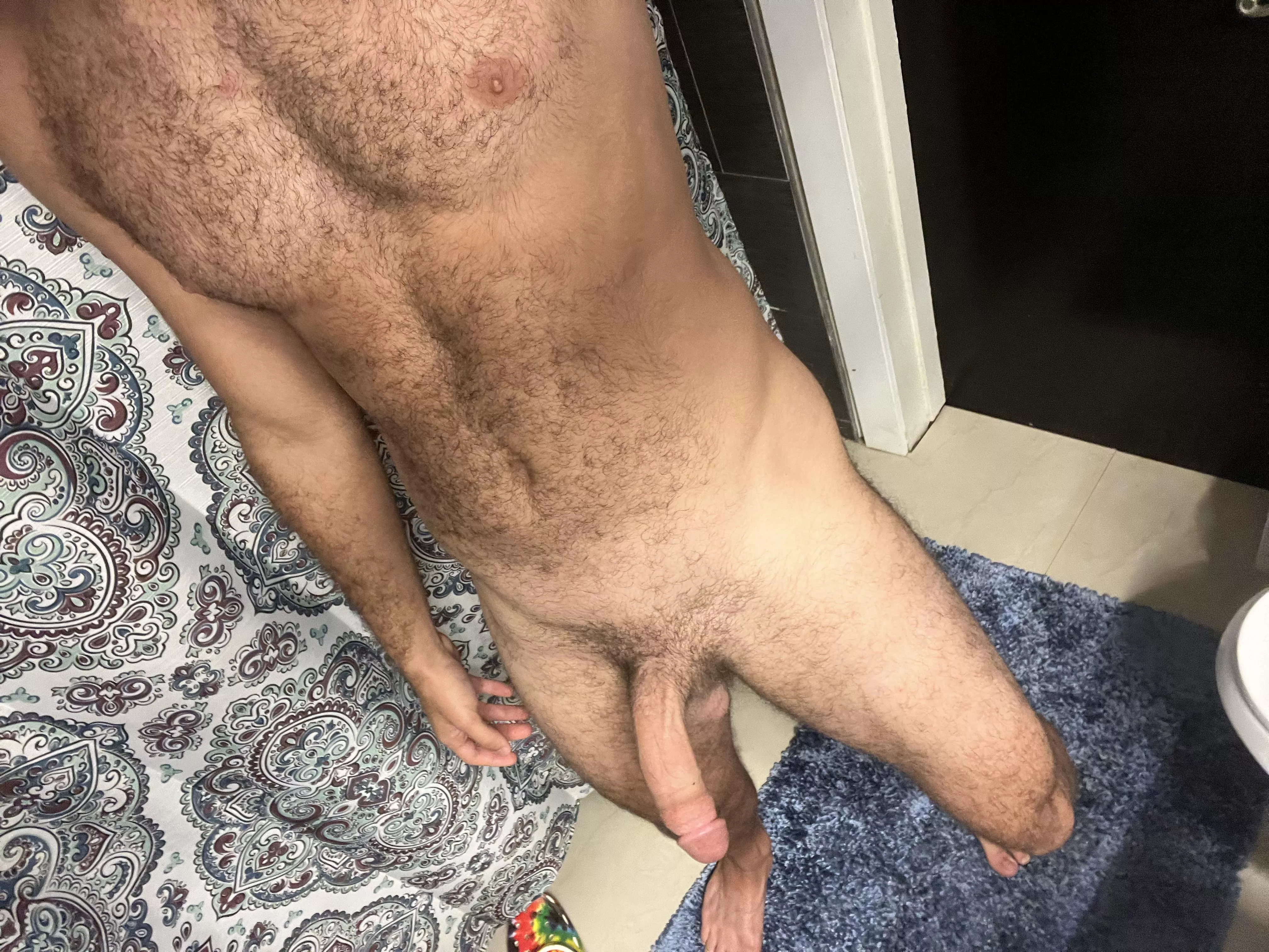 new to taking nude photos. what do you think? posted by hairyfitnerd