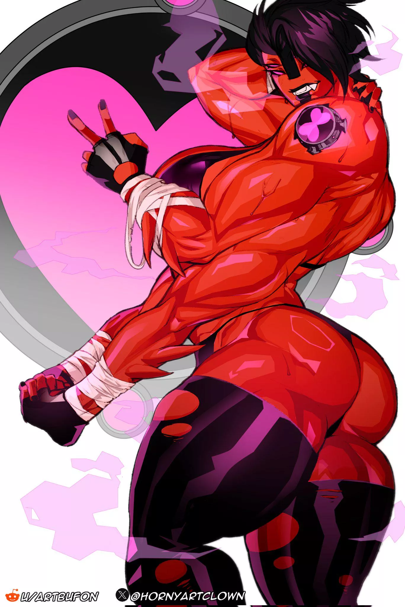 Four Arms 💪💪💪💪 @HornyArtClown posted by Kroenen19