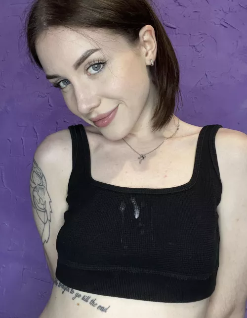 I want my top to be completely soaked with sperm by WellLoveYou