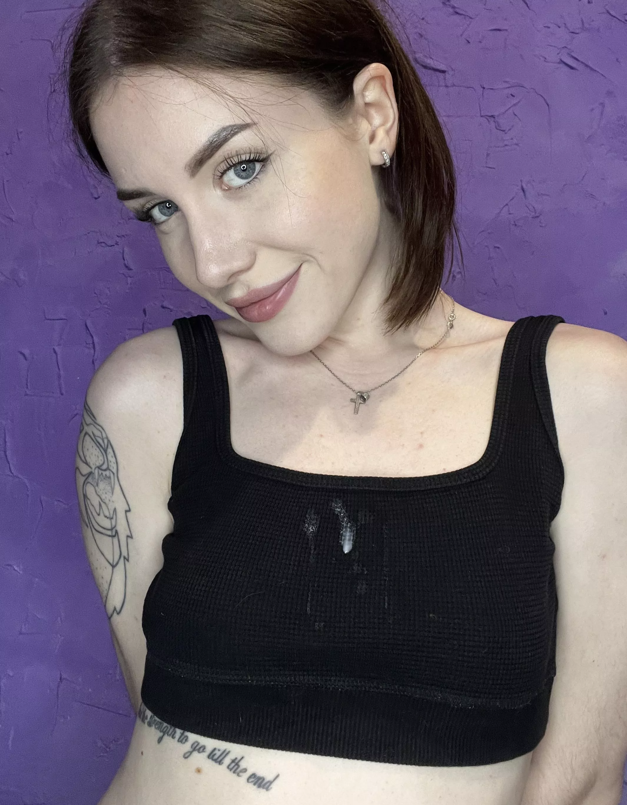 I want my top to be completely soaked with sperm posted by WellLoveYou