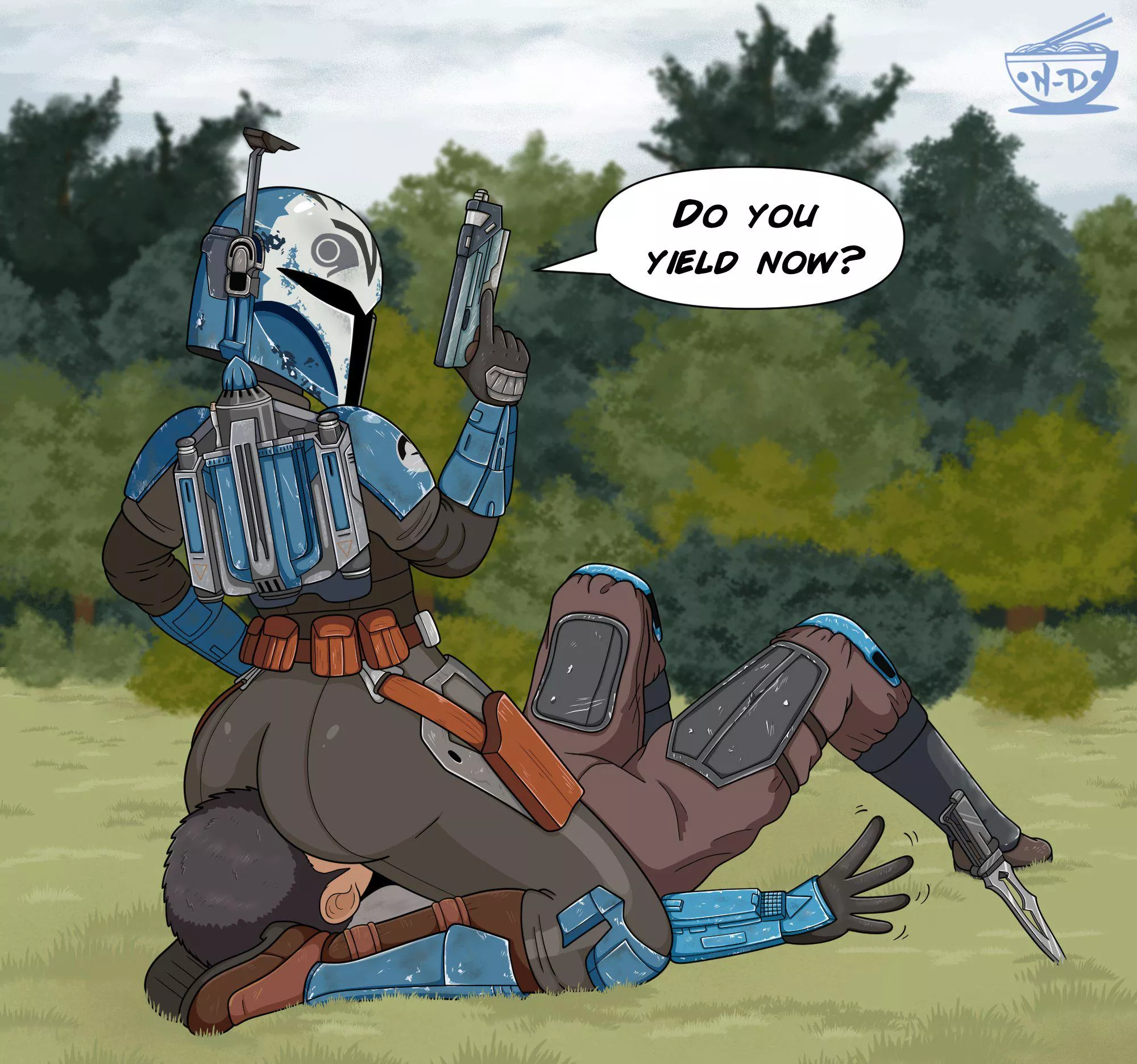 I would immediately surrender to her as a slave (N-D)  posted by Weird_Collection8621