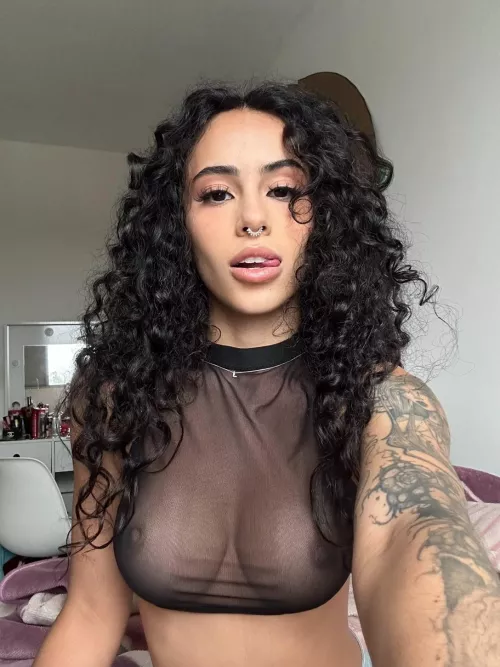 Love her curly hair  by aaMikhael