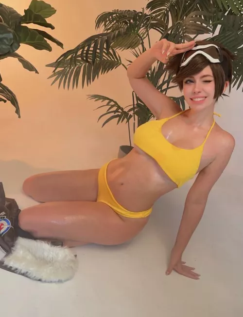 Tracer from Overwatch by CaterpillarCosplay by CaterpillarCosplay