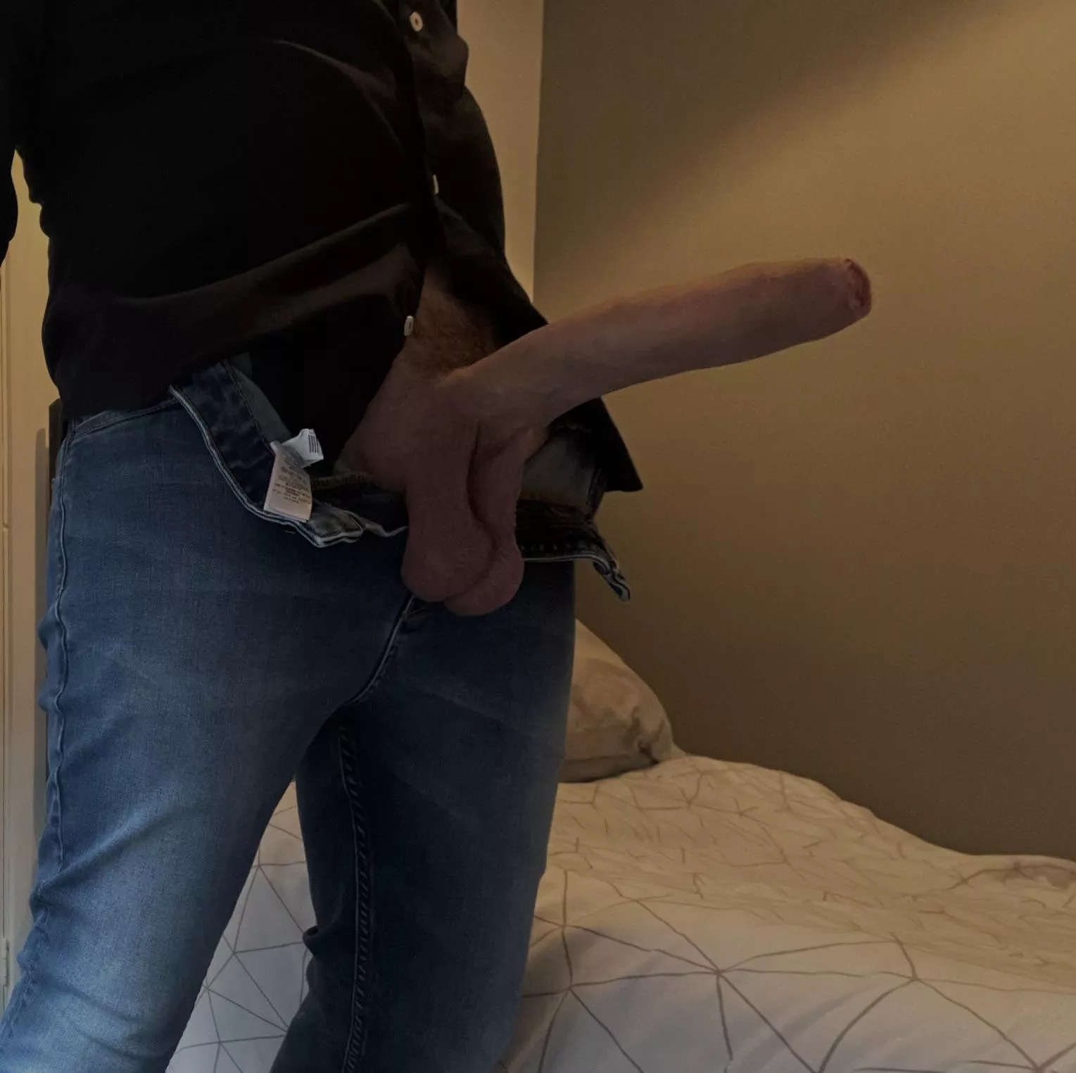 Who will milk this older cock so it will fit back in my jeans  posted by LargeWenus