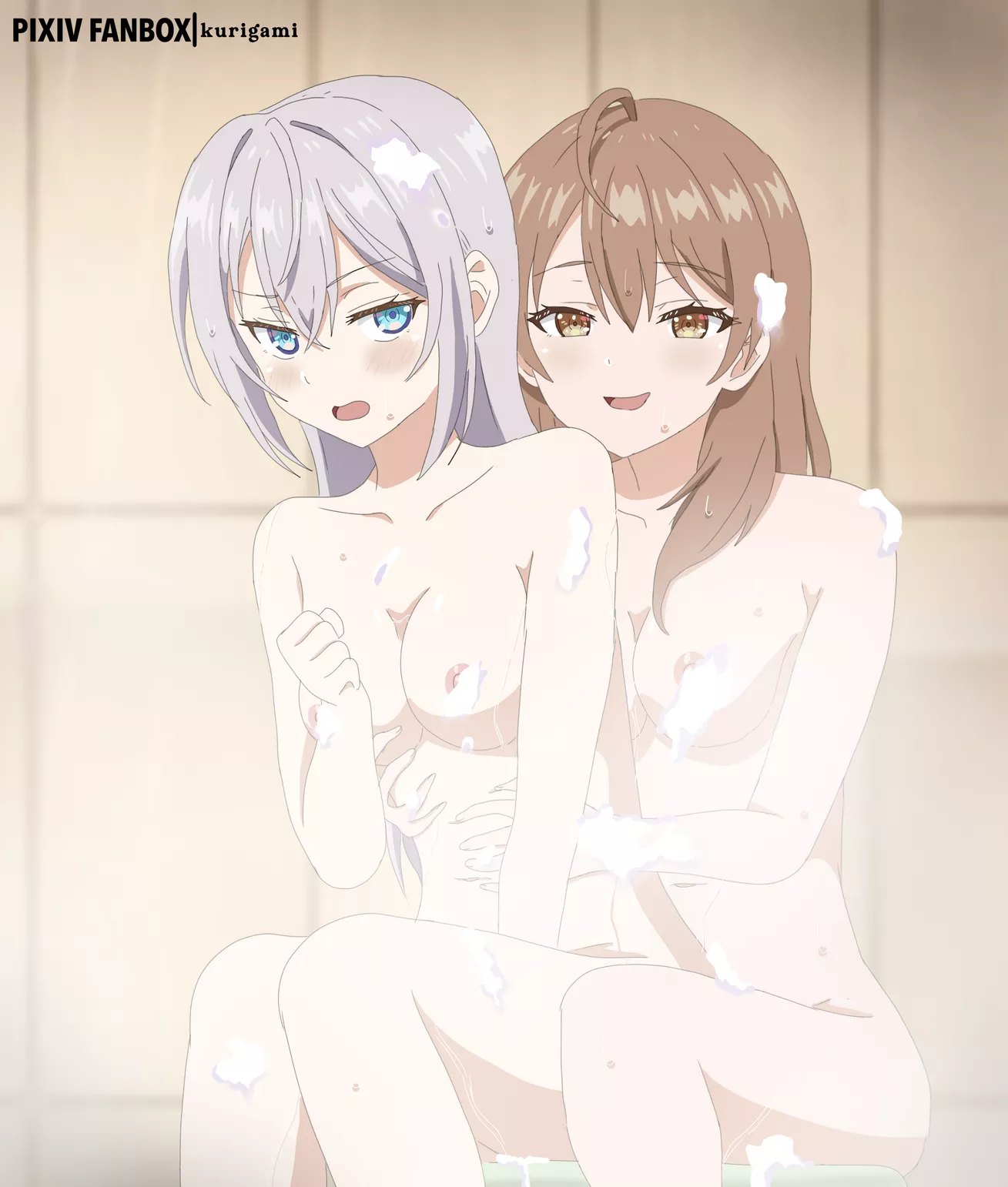 Bathing together [Tokidoki bosotto roshia-go de dereru tonari no Alya-san] posted by BloodLustHunt