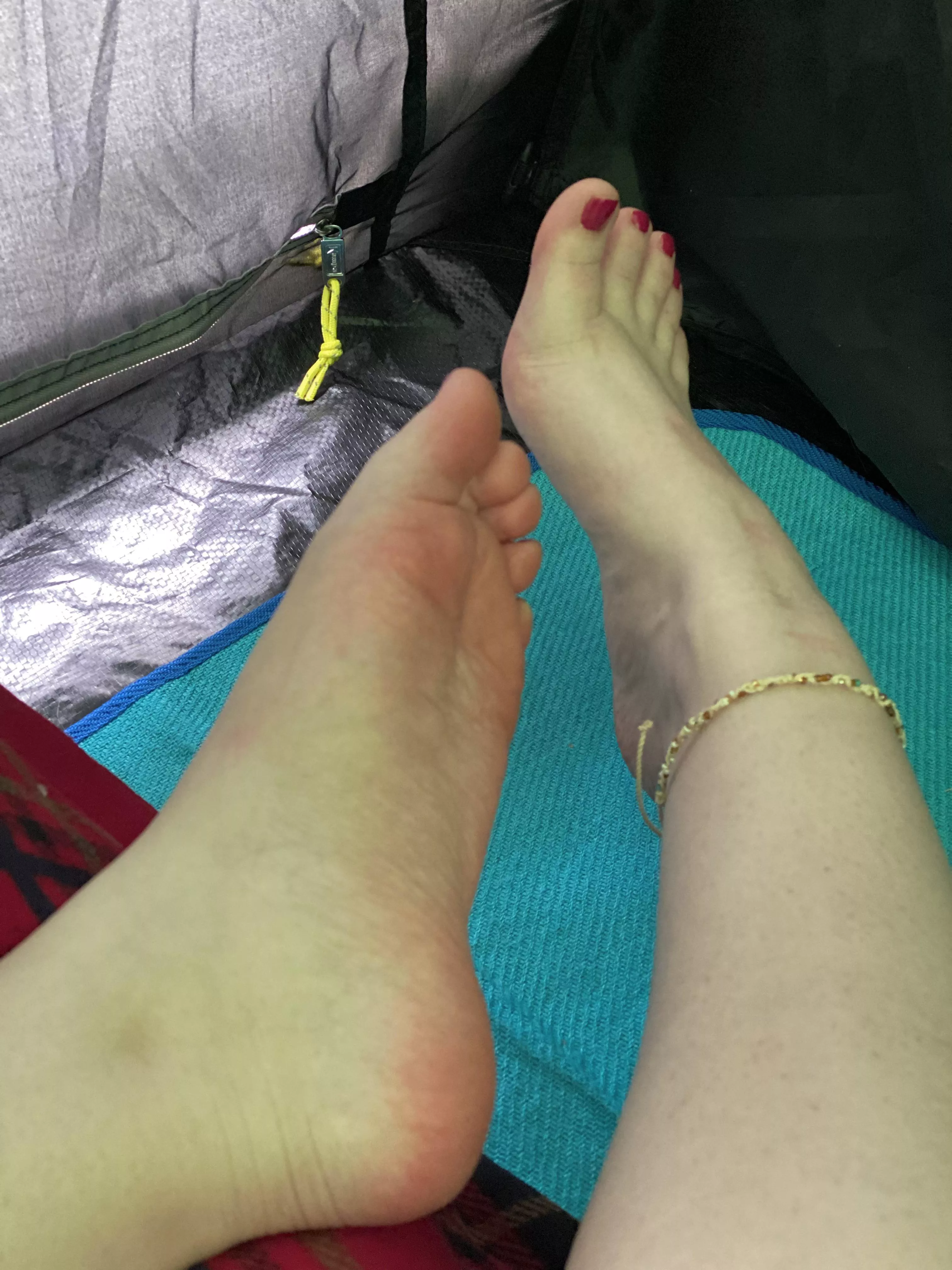 Day 1 Camping Tootsies posted by BagelCrumpets