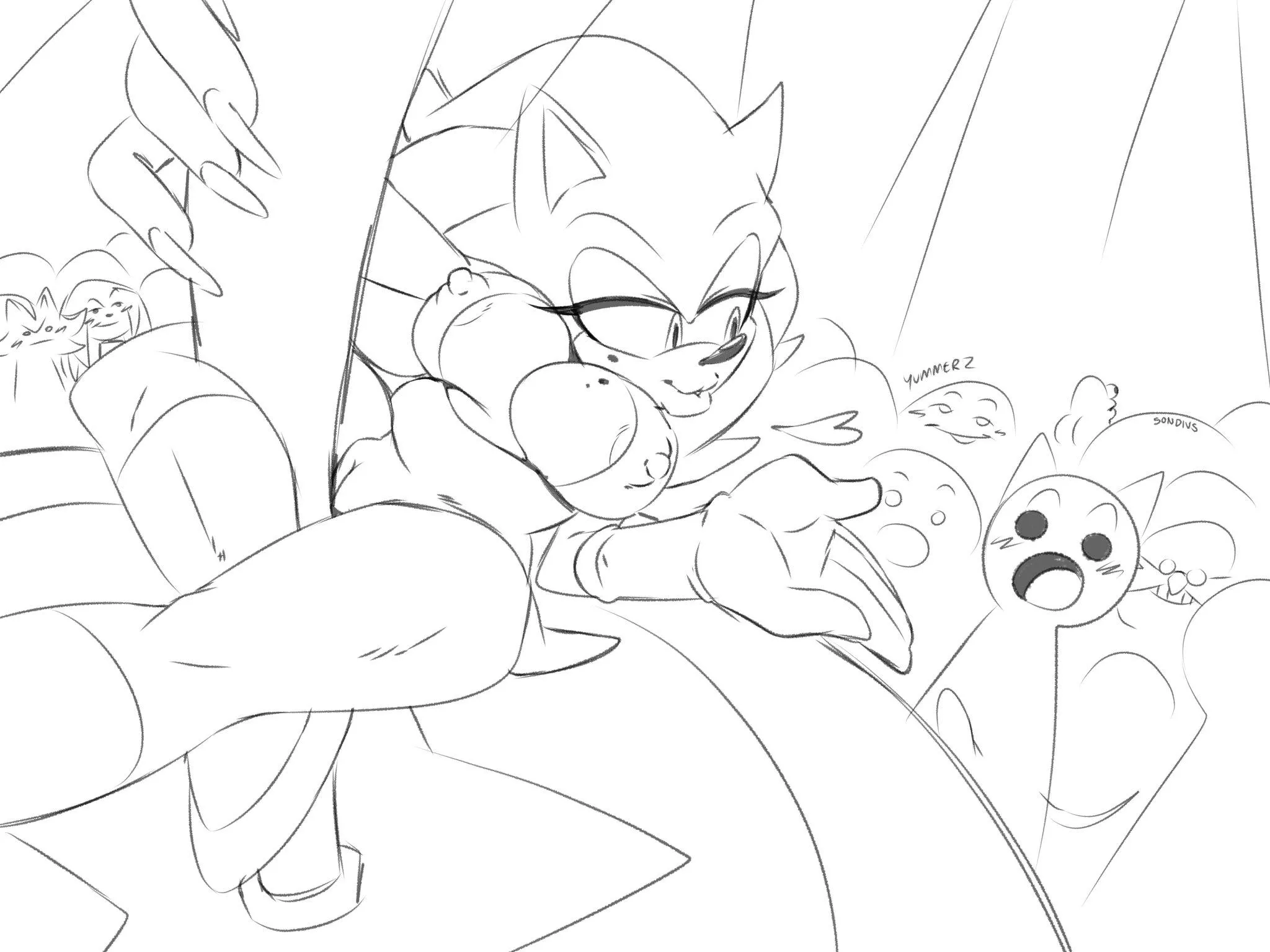 She knows how to get on that pole (Artist:SomeDivs) posted by White-Whiskey