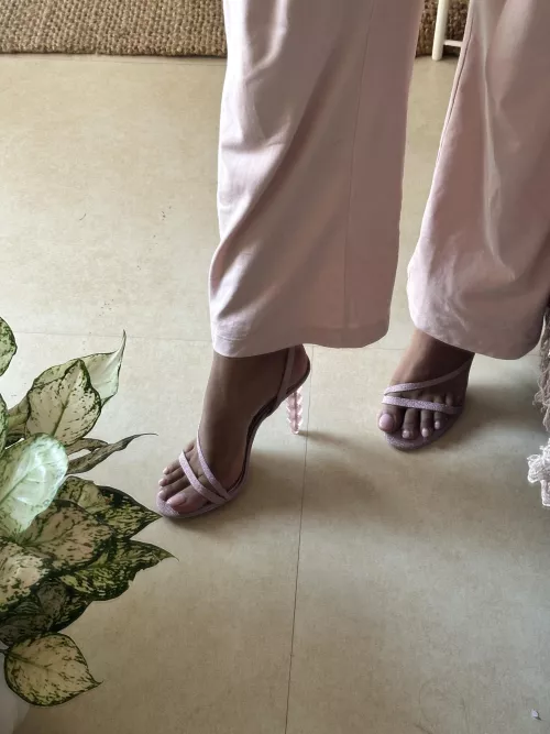 Some heart shaped heels 💝 by Clean-Computer-1404