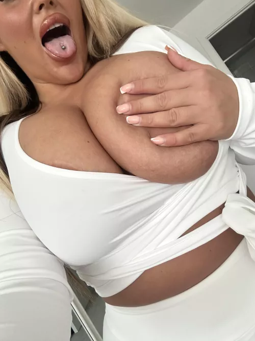 When your tits have a mind of their own sometimes all you need is a handbrake  by Ultimate_ukcurvs