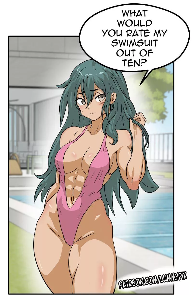 Alex's Swimsuit (LummyPix) [Swolemates] posted by Throwawheylmao