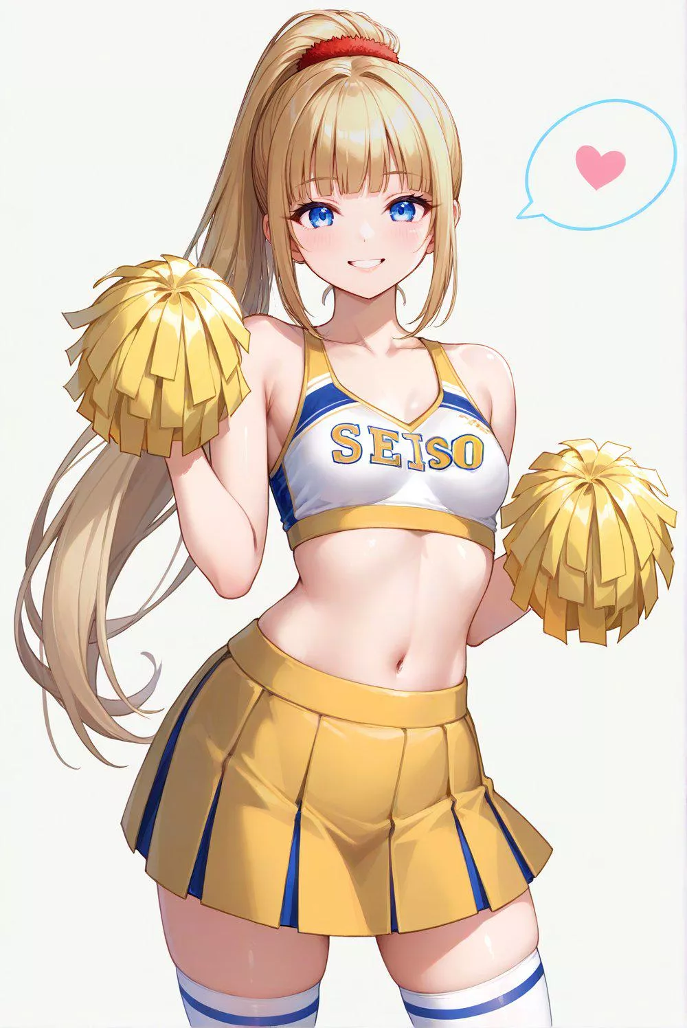 Cheerleader Midriff  posted by CheetahSperm18