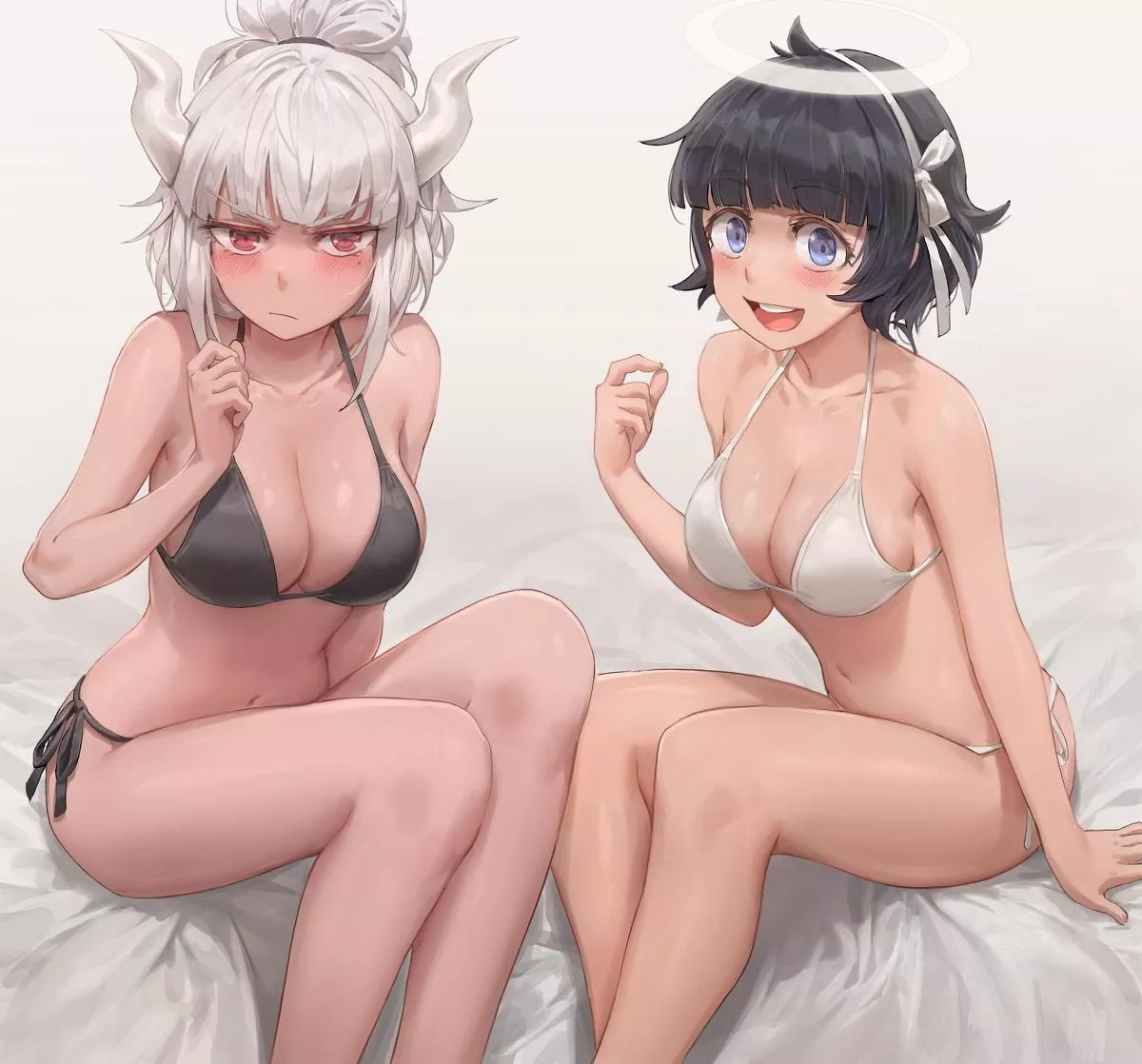 Devil And Angel posted by A_MASSIVE_PERVERT