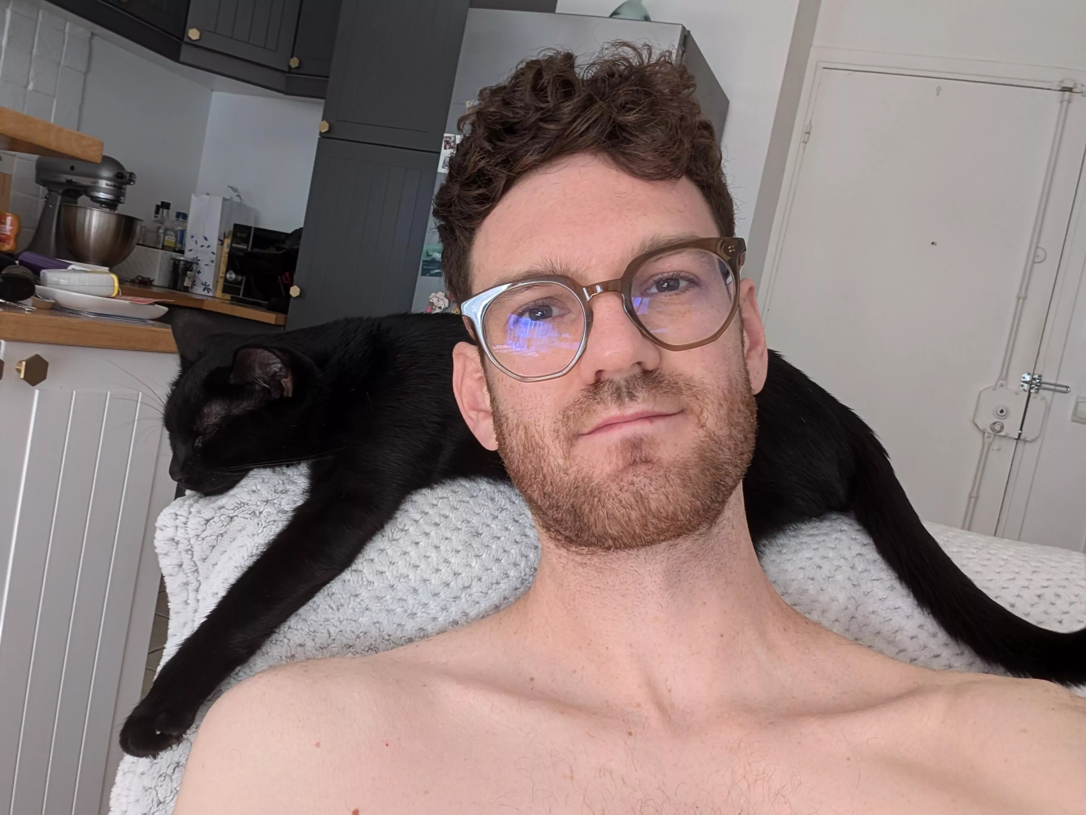 Ft sleepy cat and my kitchen posted by KienLang_