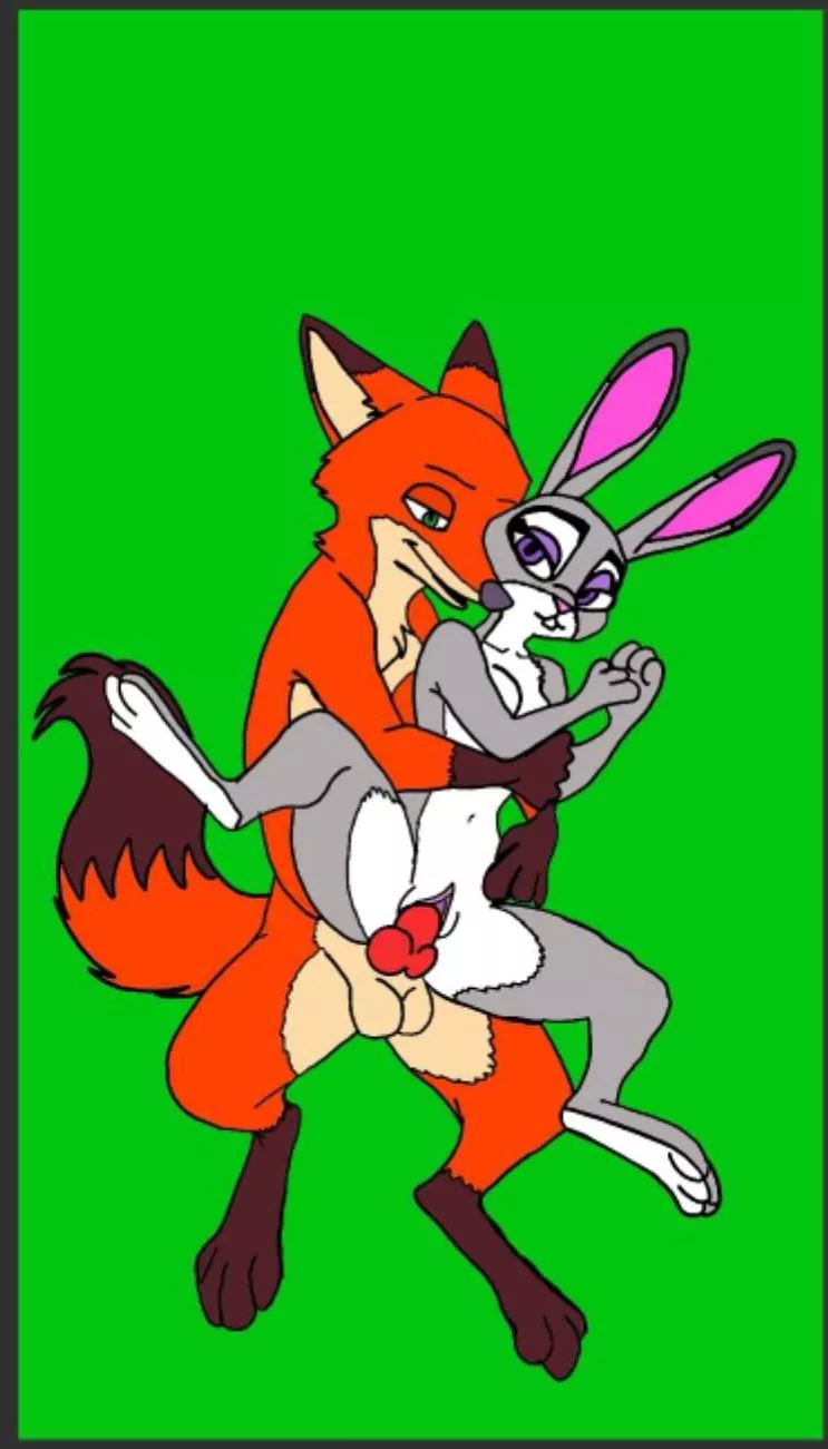 Judy and nick hanging out by (gachafox) posted by Gachafoxythepirate