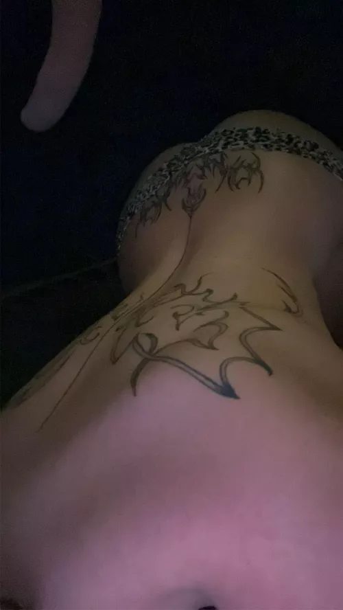 Just follow your way down my spine tat by CelenaDawn