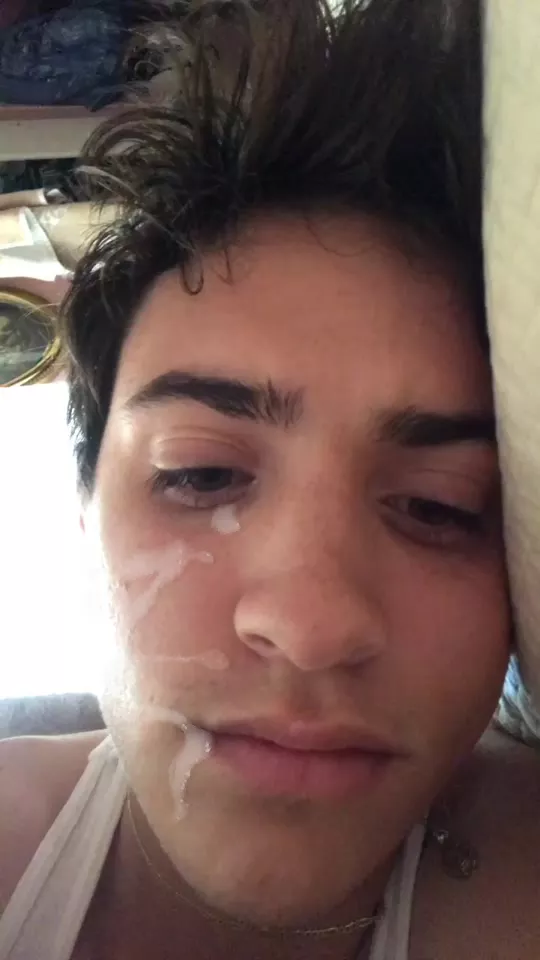 My roommate caught me napping and shot his load on my face  posted by analennui