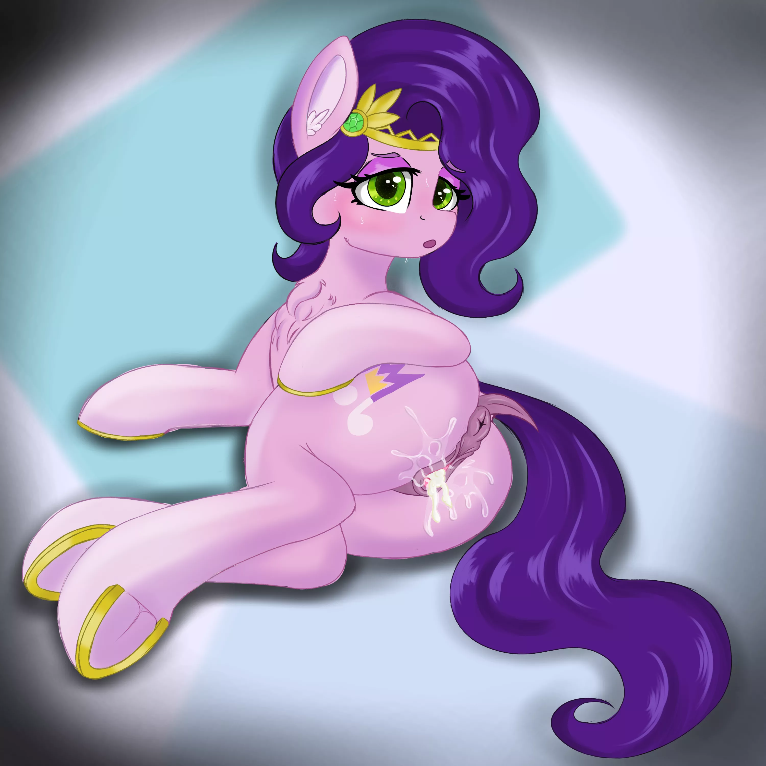 Pipp after sexytime art by me posted by Marbatra