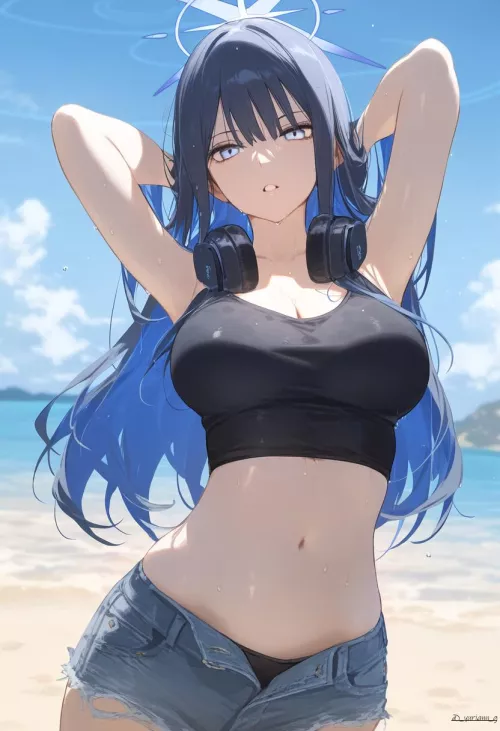 Saori Joumae [Blue Archive] by CheetahSperm18