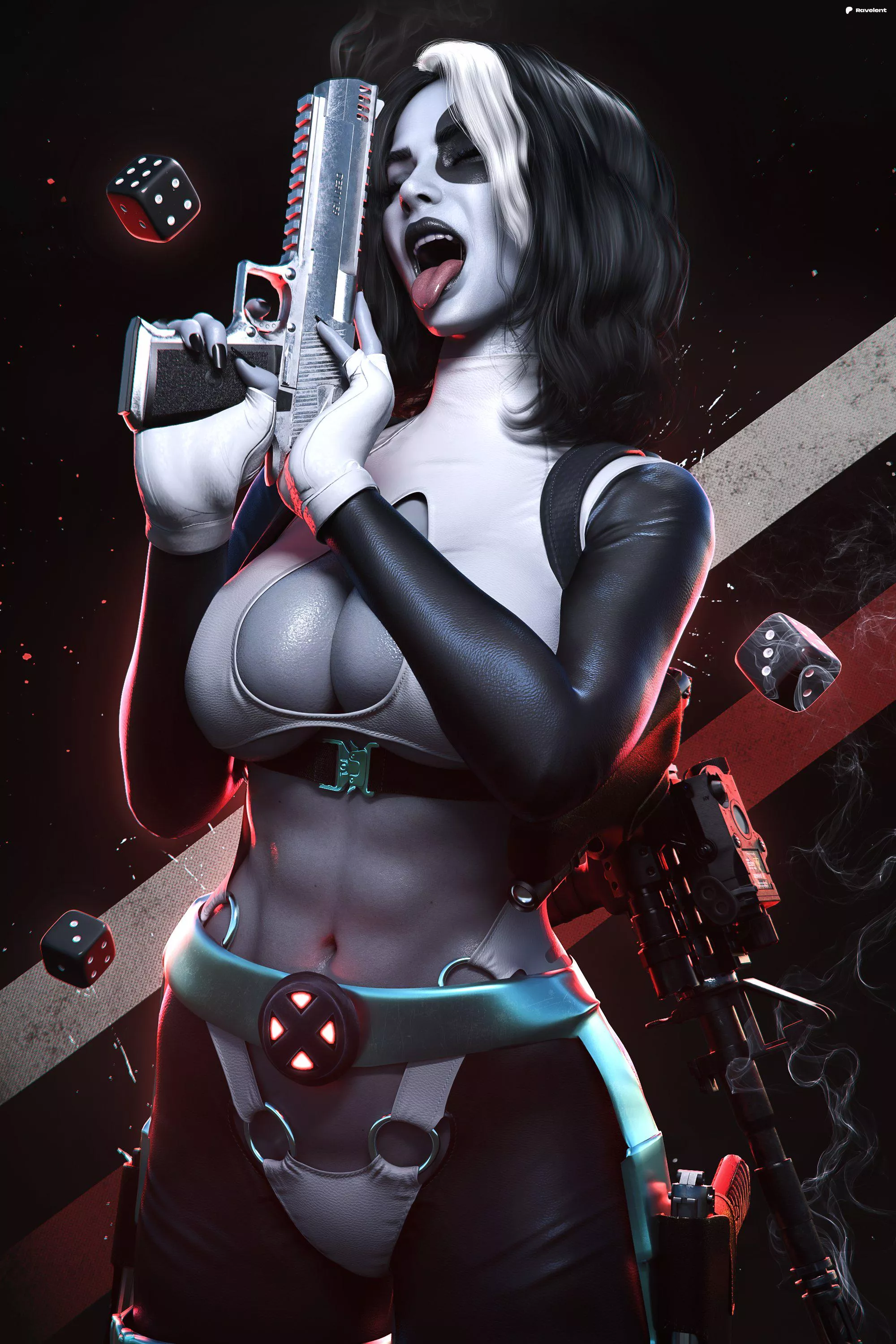 Sexy Domino (Ravelent) [Marvel]  posted by Mxfyn
