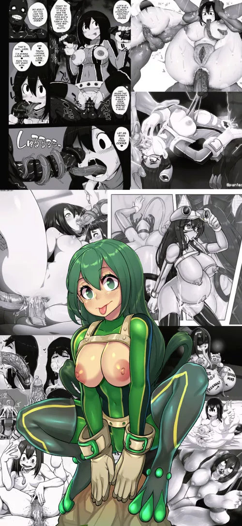 Tsuyu Asui Hentai Wallpaper (Redjet00) by Icy-Fig4423