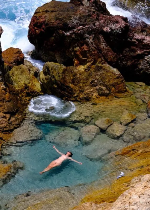 Doing my best mermaid impression.  by Secret_Adv