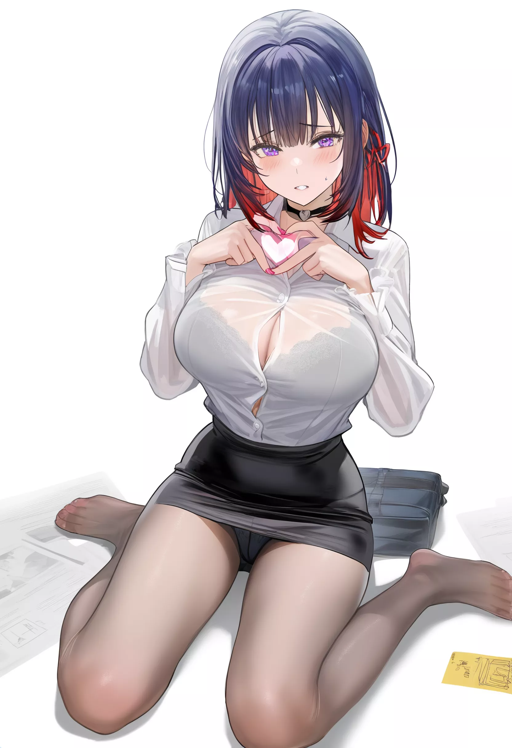 Flirting Office Lady  posted by CheetahSperm18