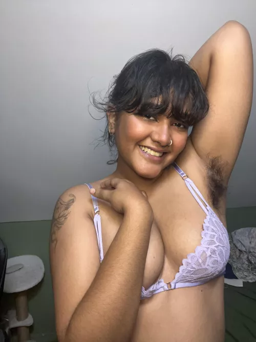 I’m trying to fall in love with my body hair. Do help!  by Horror-Ask8225