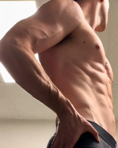 In the locker room  by Shred_and_Bread