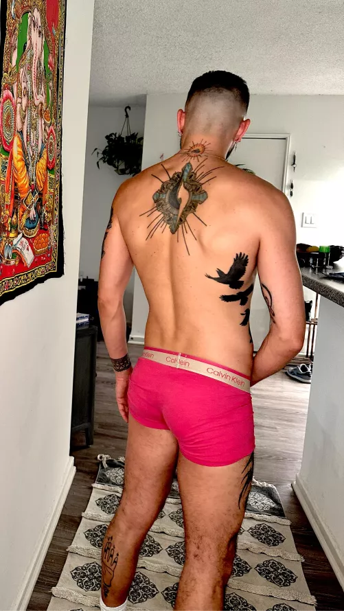 Is pink my color ? Blue is my fave but pink may be 2nd place …  by notorious_dani_boy