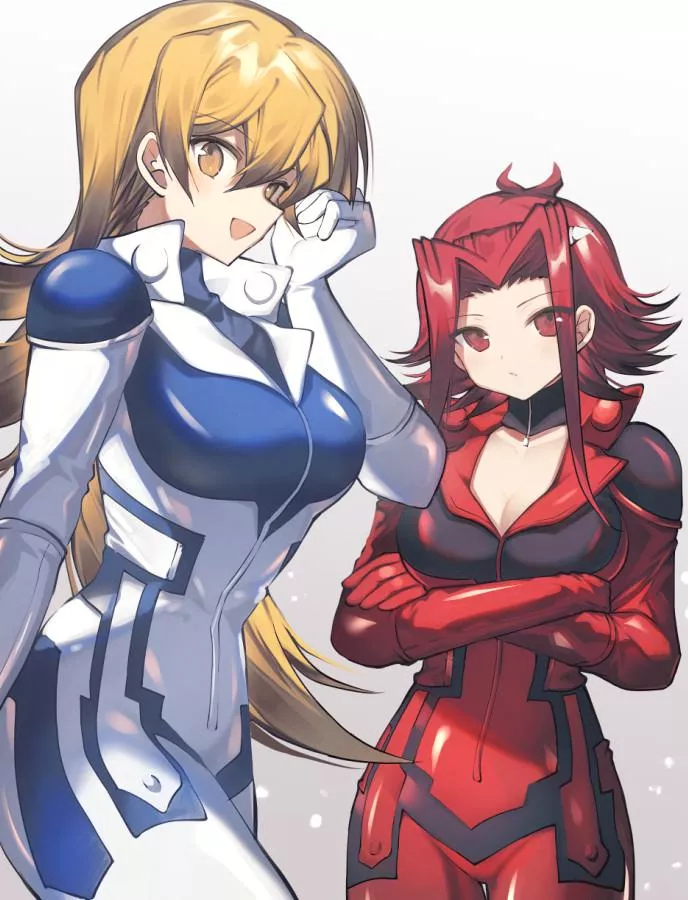 Alexis & Aki [Yu-Gi-Oh] posted by CheetahSperm18