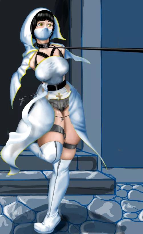 Ally being taken for a walk! for u/TheFancyDM by Derrafel