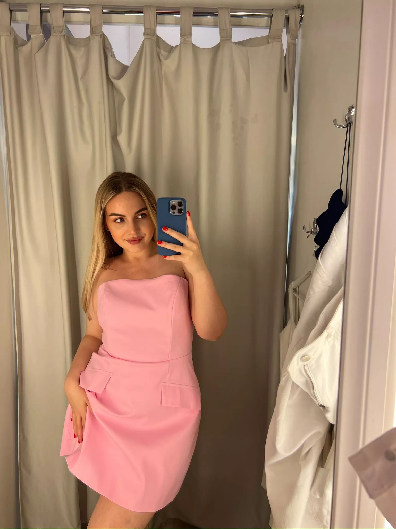 feeling pretty with this pink dress posted by JoannesZee