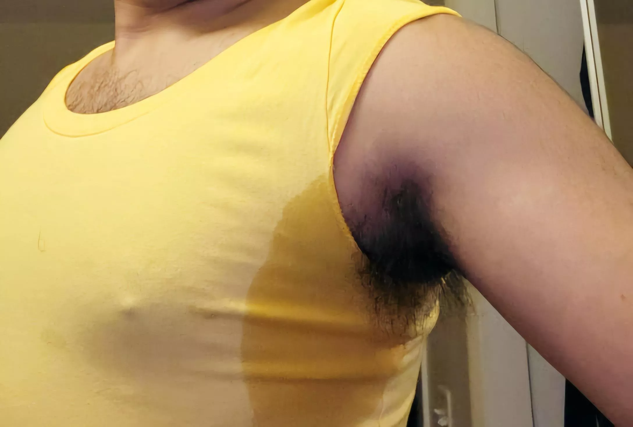 I was wondering why my man warned me not to wear this top to the gym again. posted by Sorceryinmadness