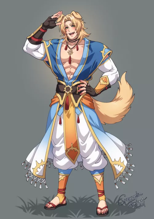 Jedrzej characterart for Maybelle [by Crescentia Fortuna]  by Crescentia-Fortuna