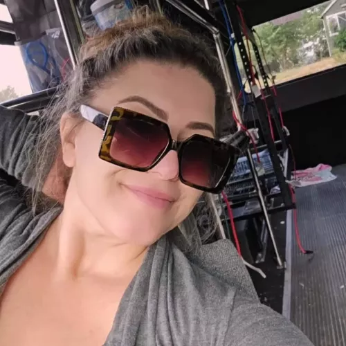 London Andrews. Her and her husband, Kyle, doing an amazing job taking care of the fur babies.  by evenflow_2991