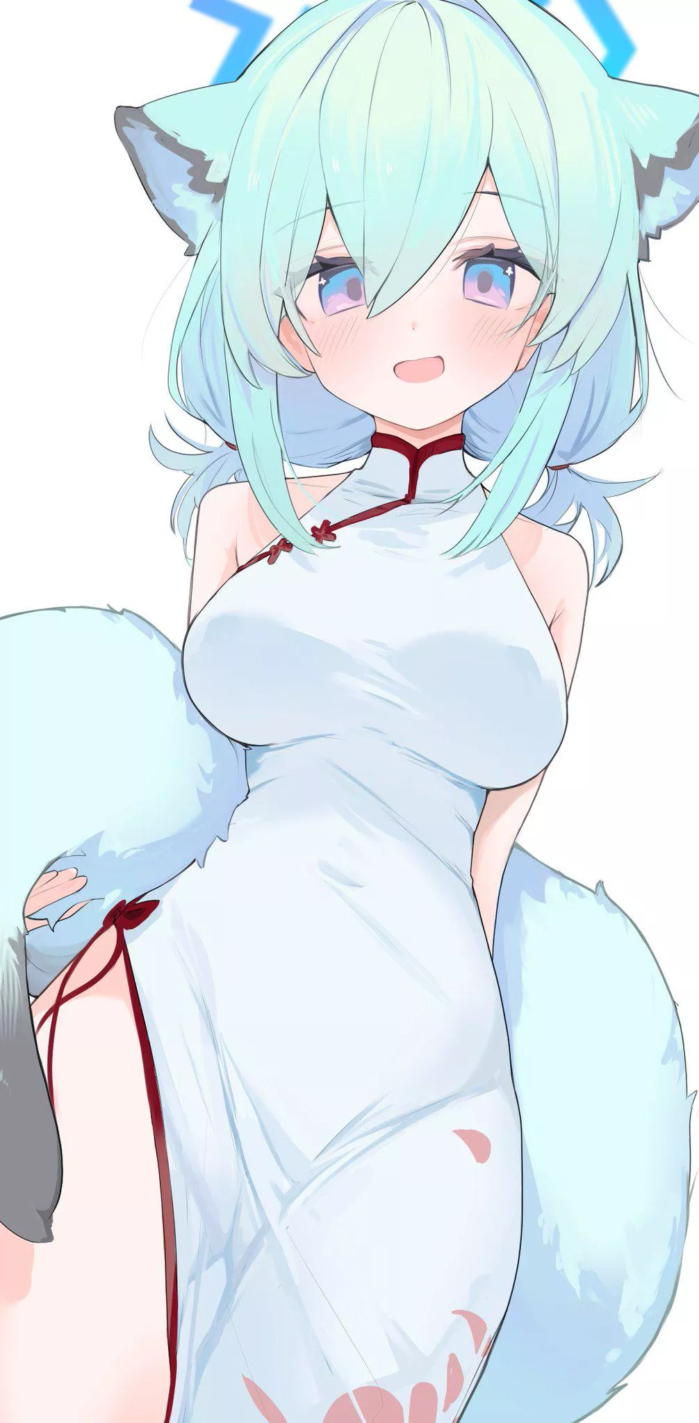 Shigure has a super fluffy tail! posted by marxsander2016