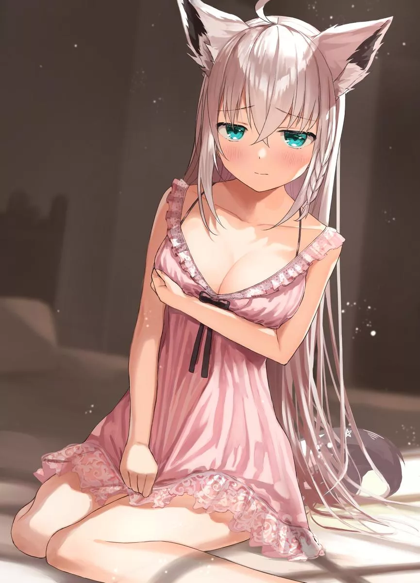 Fubuki in her negligee posted by AnimeChan39