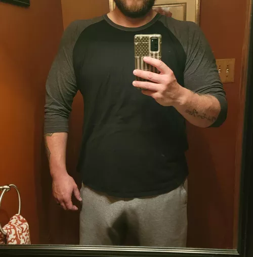 Gray really make a bulge pop by Scary_Description_56