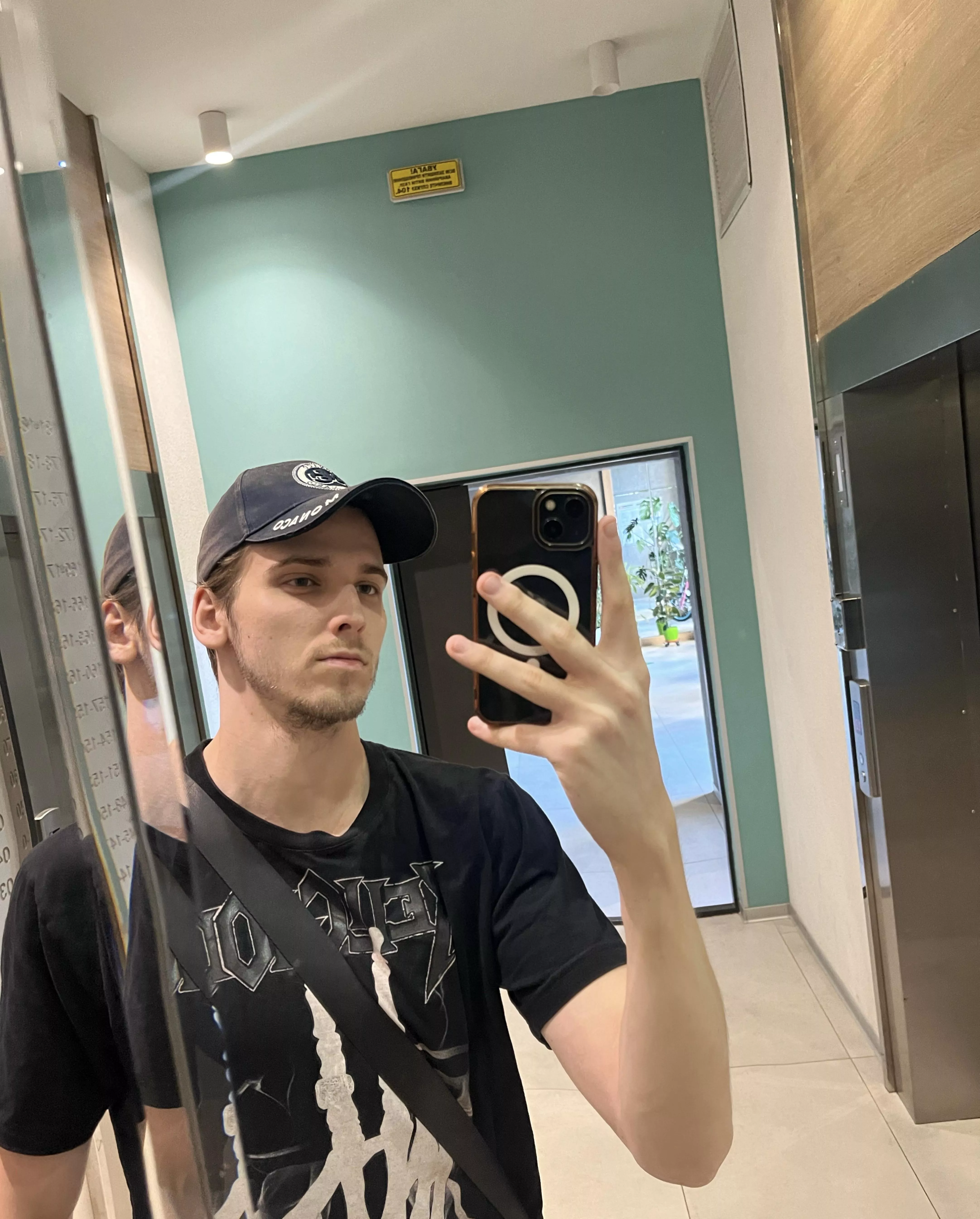 just a random selfie... hoping you guys have a great day  posted by TeasingLion