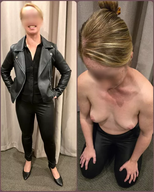 Me before and after date night [39f]  by Foxy_Red_Mamma