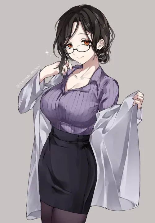 Mom is ready to go out after a day working in the lab. by Mountain-Image-5134