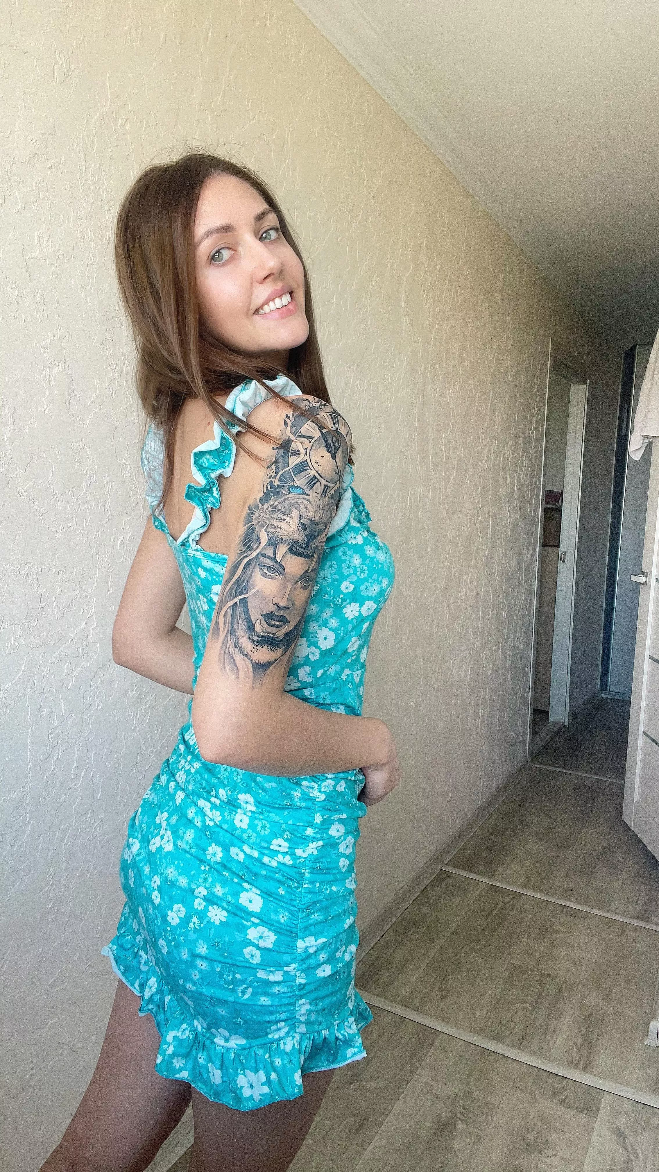 My best friend said that I look great in a tight dress posted by megan_vikkk