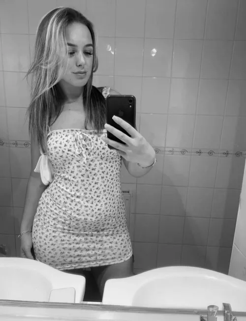 Tight sundress, nothing underneath ;) by cutekaliciaa