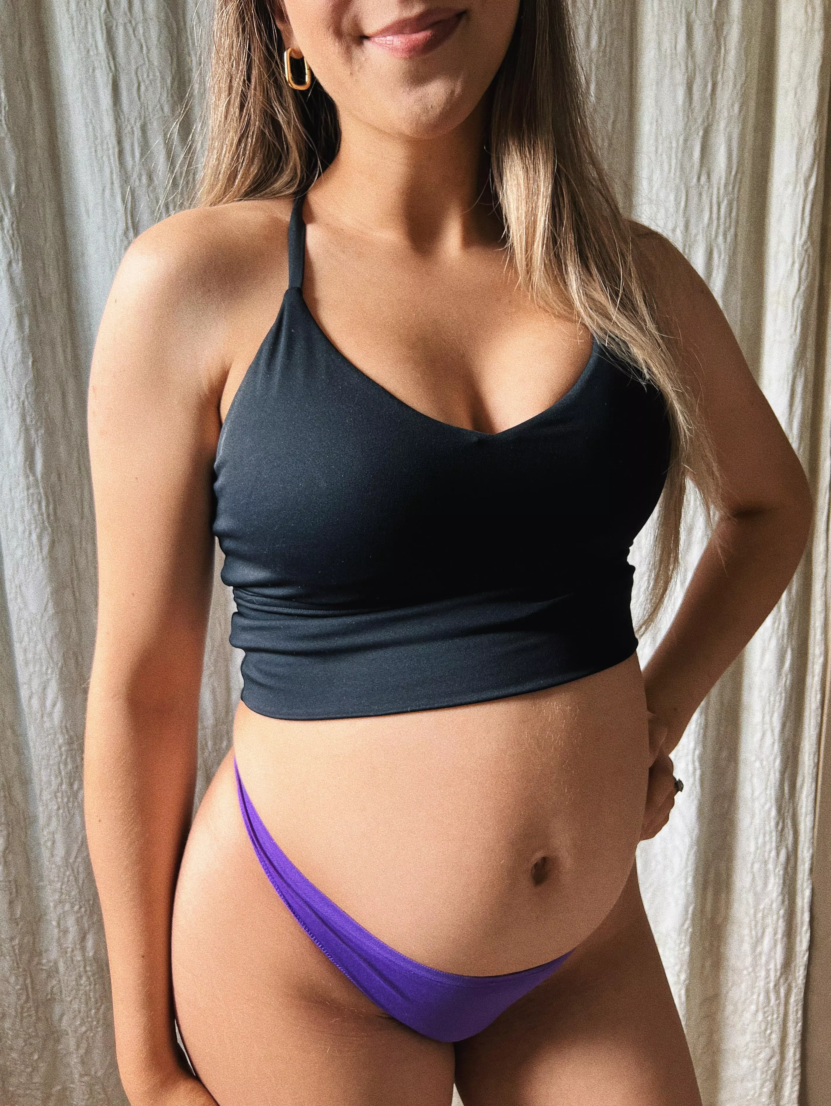 First time mom 🥰 do you like how my belly is growing?  posted by secretobsessionx0x0