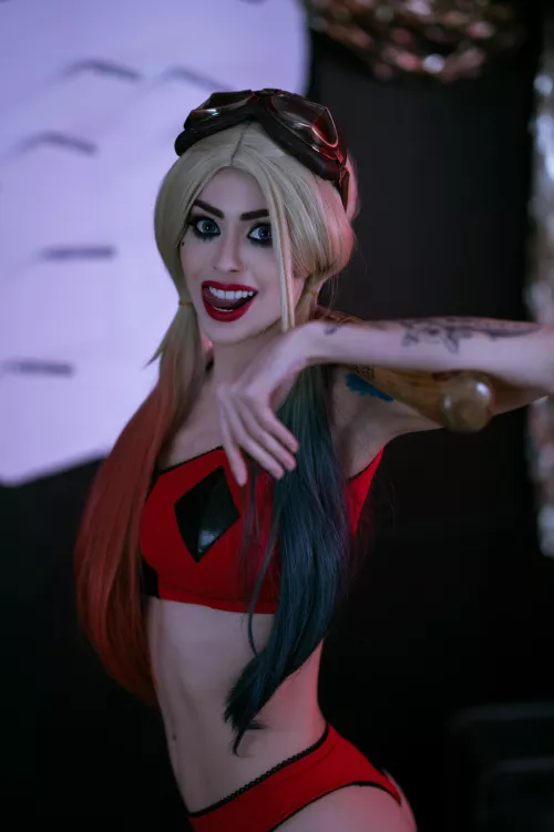 Harley Quinn from DC Comics by Waifu Korra by waifu_korra_