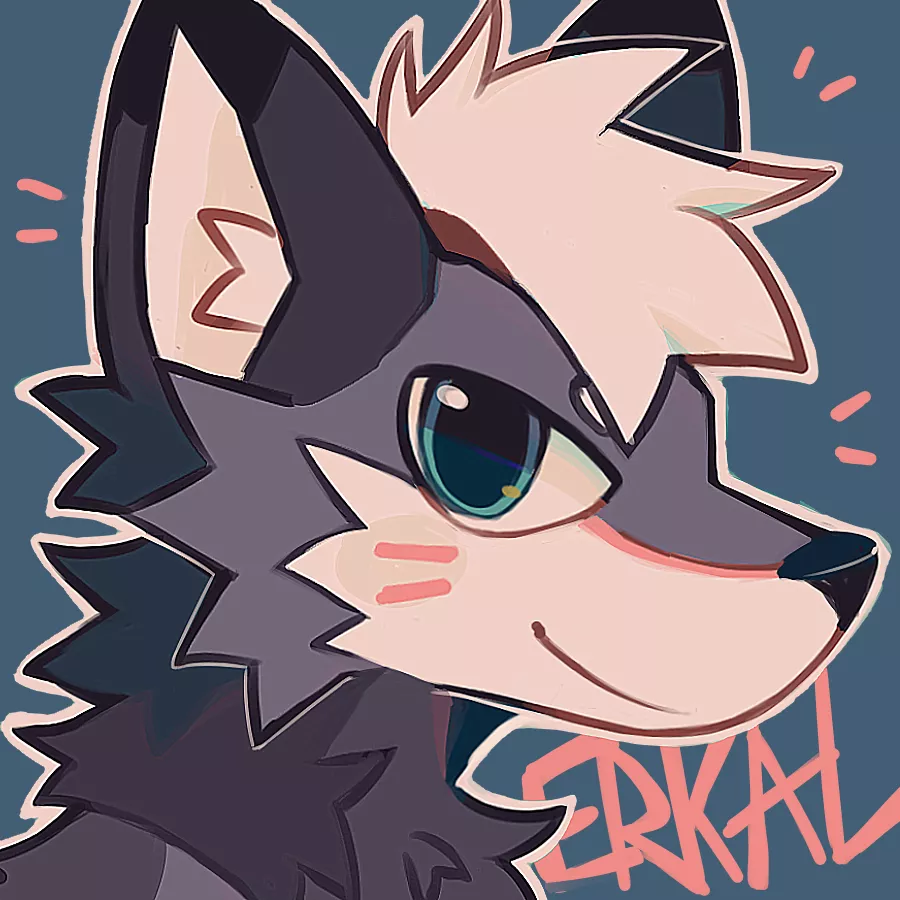 Headshot of my 'sona, Erkal! posted by Nichinyanz